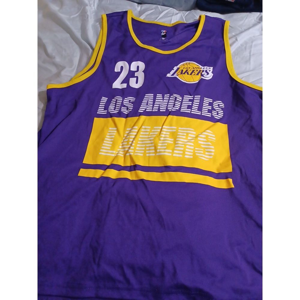 LeBron James  #23 NBA‎ Los Angeles Lakers Purple Jersey 2x